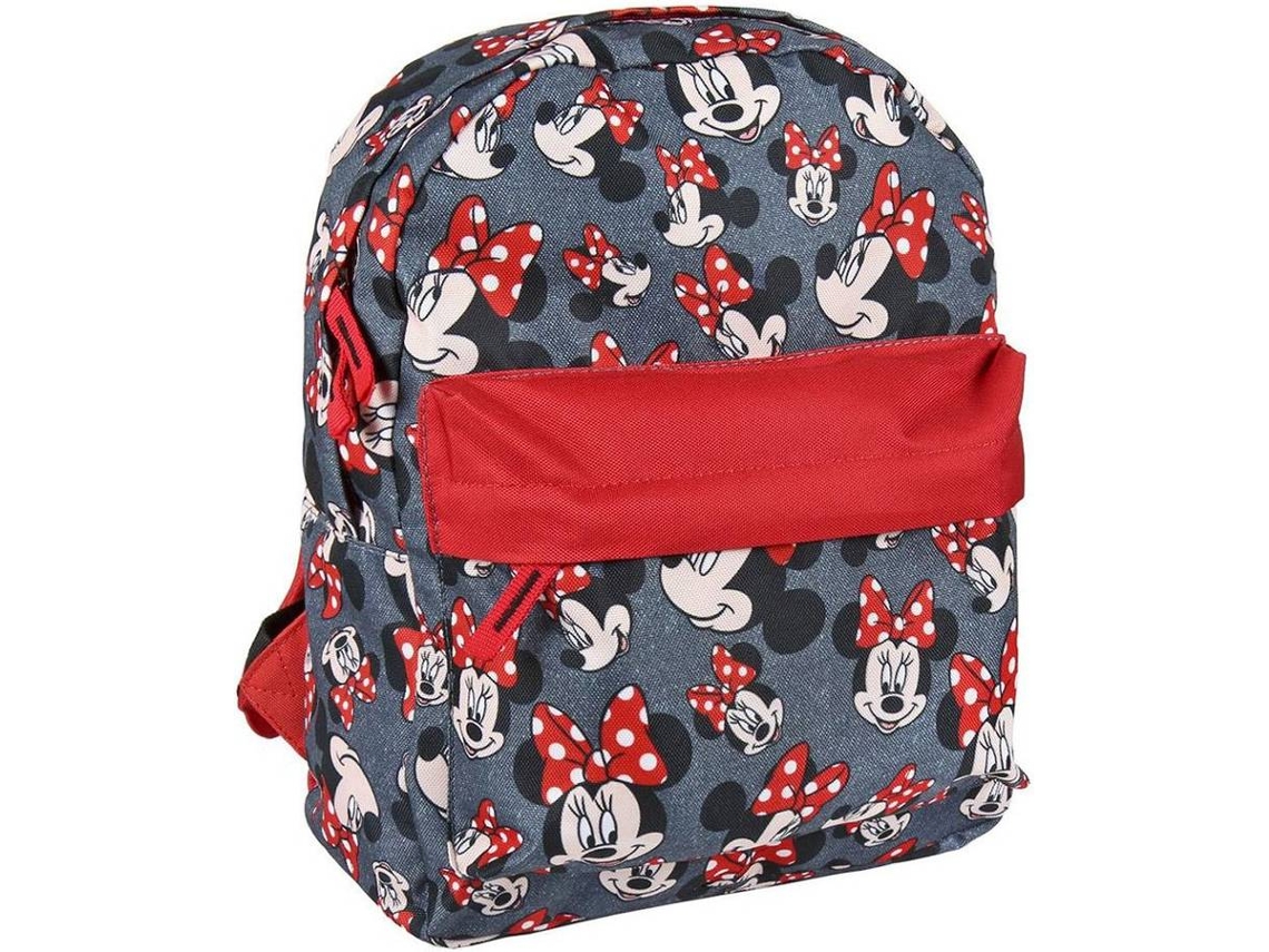 Mochila CERDÁ GROUP Minnie Mouse (Rojo - 32x26x12cm - Poliéster)