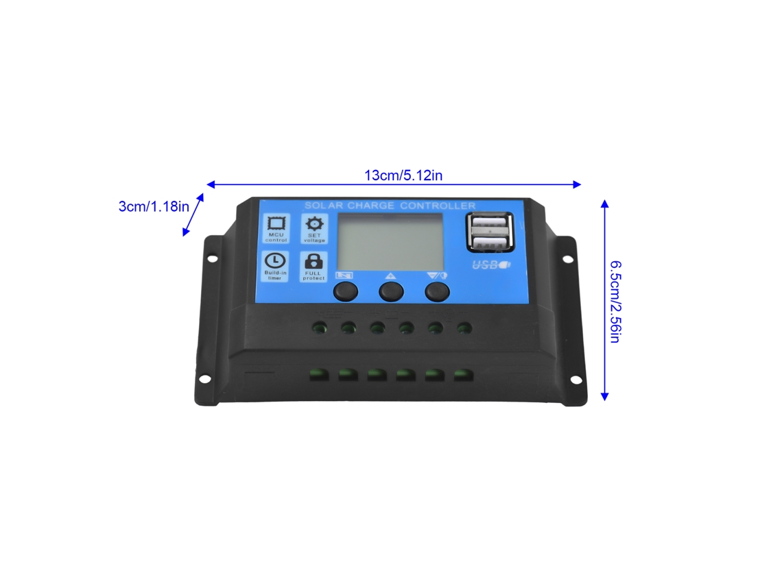 Kit de panel solar (controlador PWM de paneles eficientes)