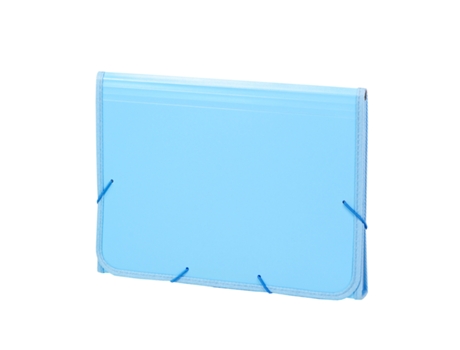 Clasificador CARCHIVO Soft Folio 250X365X50Mm 13 Separadores PP Azul Pastel 19260010