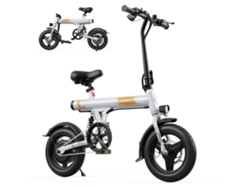 Bicicleta eléctrica urbana Varun C14-1 Mini Commuter con suspensión trasera, batería de 250 W, 36 V y 7,8 Ah.
