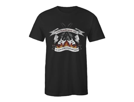 Camiseta ROCKINSTONE Planet Rock 20 Aniversario (Algodón - S)
