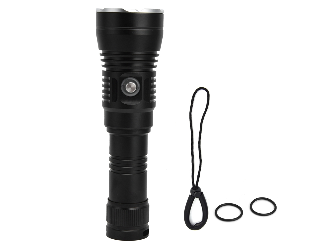 2026-linterna Subacuática Profesional Xhp70 3500lm 100m Ip68 Aluminio Para Buceo Y Pesca