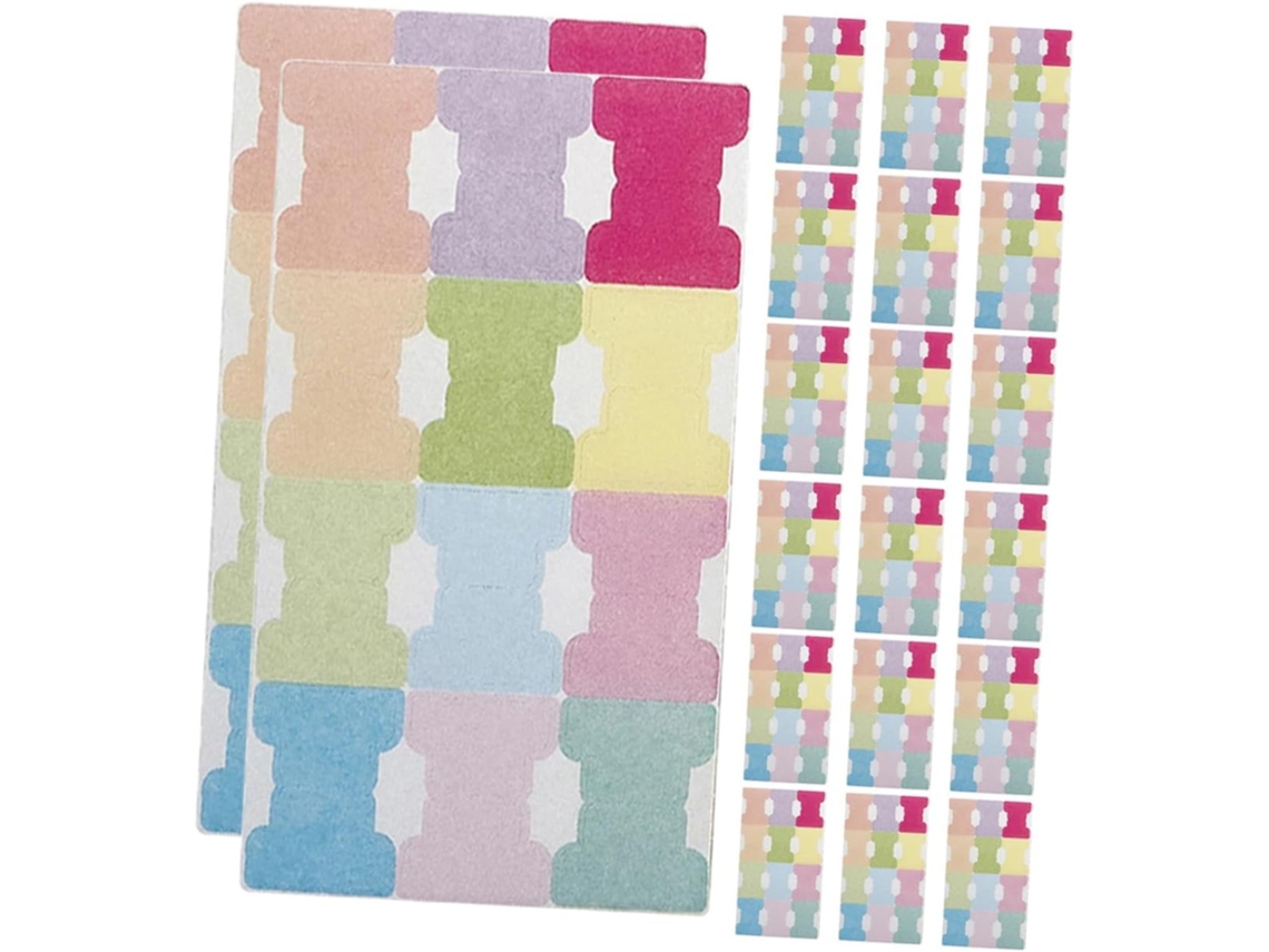 Separadores de plástico para carpeta tamaño A4, con 6 anillas e índices.