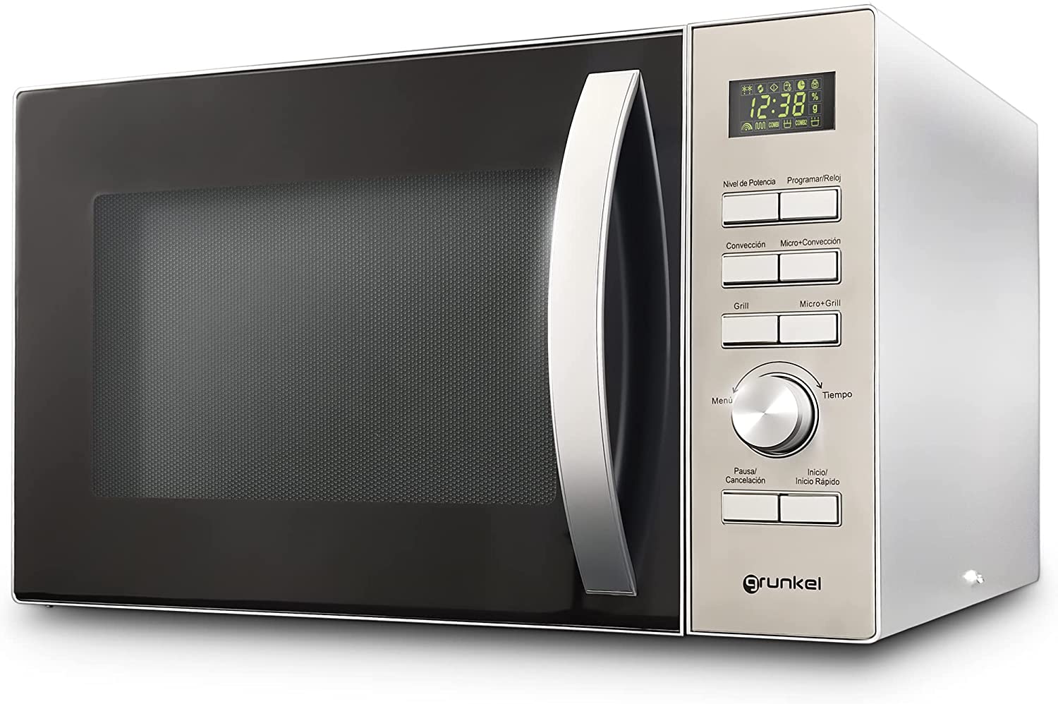 Microondas GRUNKEL MWG-30SS (30 L - Con Grill - Inox)