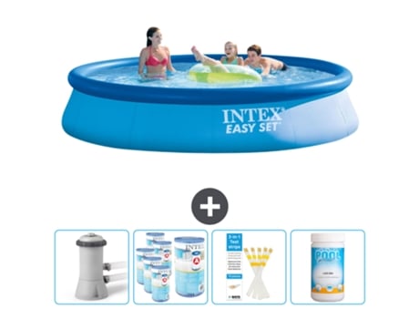 Piscina Insuflável INTEX 28142GN-CB85 (7290 L - 396x84cm)