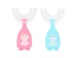 2 cepillos de dientes DIGITALLAB para niños en forma de U