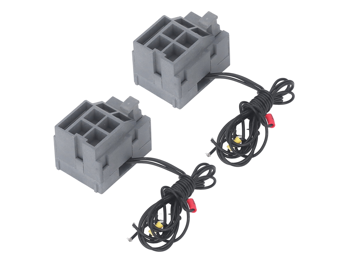 2026dz-2 Piezas Contacto Auxiliar Para Interruptor De Circuito Resistente Al Calor Pc Instalación Izquierda Ac230v