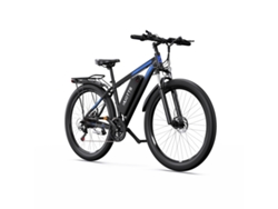 Bicicleta eléctrica Duotts C29 con portaequipajes trasero, 750 W, batería de 48 VE y 15 Ah, autonomía de 50 km, velocidad máxima de 50 km/h.