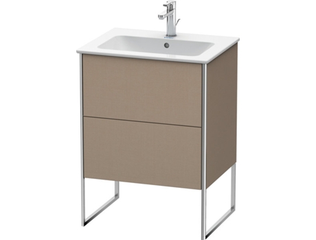 DURAVIT XSquare Vanity unit vertical 61.0 x 47.8 cm, 2 cajones, para lavabo ME de Starck 233663