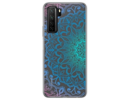 Carcasa Huawei P40 Lite 5G TUMUNDOSMARTPHONE Dibujos Transparente Multicolor