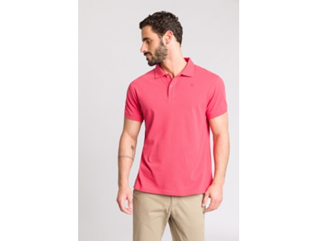 Polo de Hombre THROTTLEMAN Algodón Naranja (XL)
