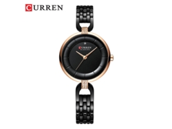 Elegante Reloj De Mujer Con Pedrería, Reloj De Cuarzo Resistente Al Agua, Reloj De Negocios Para Mujer.