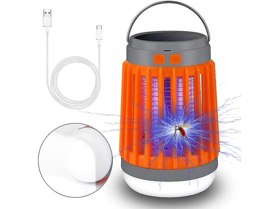 2026-lámpara De Camping Solar Con Luz Uv Insectoricida Y Mosquitero Lanterna Impermeable Ip67