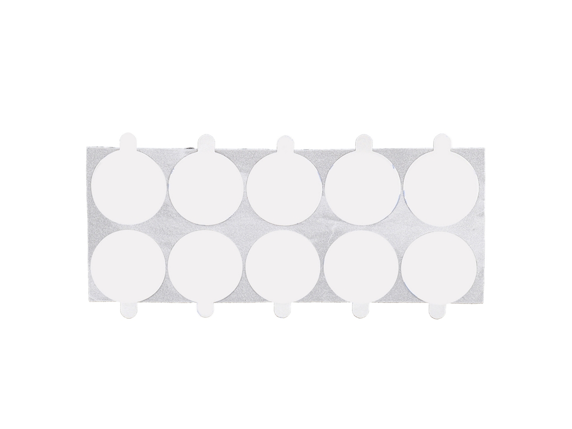 100 Unidades De Cinta Adhesiva De Doble Cara, Fuerte Adhesión, Resistente A Altas Temperaturas, Para Objetos Pequeños De Bricolaje, 28 Mm