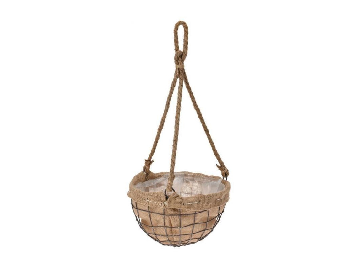Macetero colgar yute 25 cm