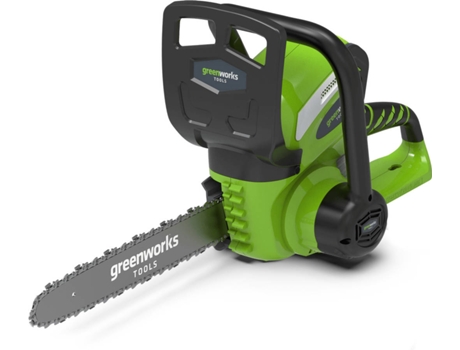 Kit motosierra a batería GREENWORKS G40CS30K2 40V espada 30 cm. Incluye cargador de 40V y batería de 2 Ah
