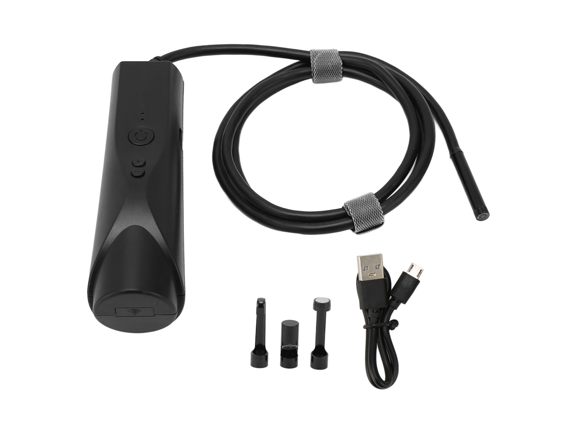 Boroscopio Wifi De 5,5 Mm Ip67 A Prueba De Agua Hd 1080p Para Android Para Ios Cableado Para Inspección De Maquinaria Industrial 3 M/118,11 Pulgadas