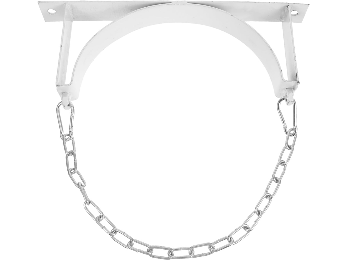 Soporte De Acero Para Bombonas De Gas Con Cadena Resistente: Montaje Seguro En La Pared Para Bombonas De Propano Y Gas.