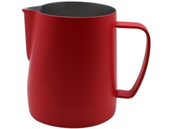 Jarra Aireadora De Acero Inoxidable 304 De 600 Ml Para Café Y Leche - Roja