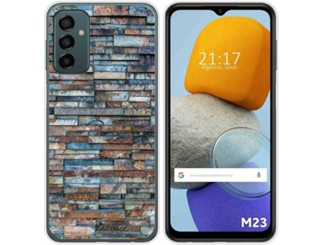 Carcasa para Samsung Galaxy M23 5G TUMUNDOSMARTPHONE Dibujos Ladrillo 05 Multicolor