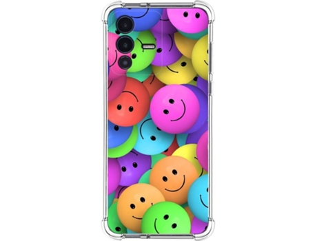 Carcasa para Vivo V23 5G TUMUNDOSMARTPHONE Dibujos Antigolpes Smile Multicolor