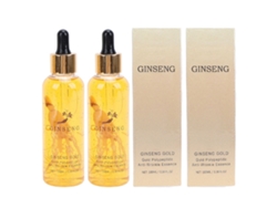 2pcs Suero De Ginseng Oro Polipéptido 100ml Hidratante Antiarrugas Extracto De Ginseng Liquido