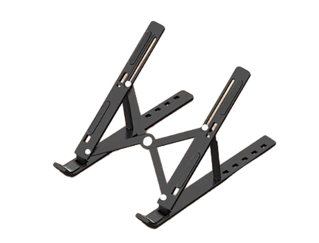 ELKUAIE Soporte plegable para computadora portátil, soporte ergonómico ajustable para computadora de escritorio, soporte portátil ventilado para co...