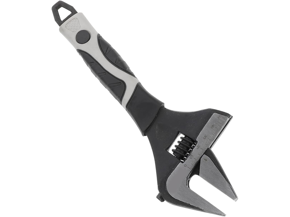 Llave Inglesa Ajustable Multifunción De Acero De 15 Cm, De Amplia Apertura Y Robusta Para Mantenimiento.