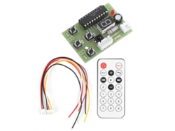 Controlador Remoto de Motor de Passo 2 fase 4 fio DC 4 6v com Velocidade Ajustável com S/MARCA