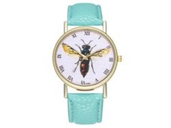 Reloj De Cuarzo Zhoulianfa Para Hombre Y Mujer, Correa De Cuero, Estilo Menta Elegante Para Negocios.