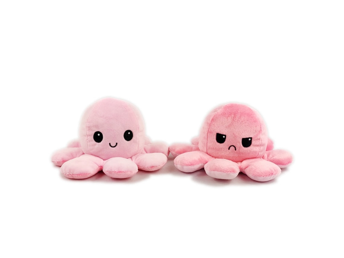 Pulpo triste y feliz peluche clearance
