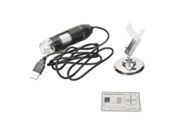 Microscopio digital portátil de bolsillo USB 50x–1600x con 8 LED para Windows