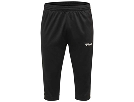 Pantalones para Hombre HUMMEL 3/4 Authentic Negro para Fútbol (176 cm)