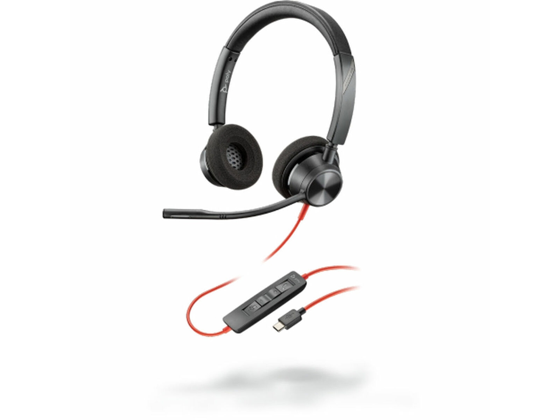 Auriculares POLY 213935 - 01 (Con cables - Negro)