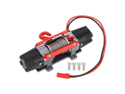 Grúa Eléctrica Cnc De Doble Motor Para Modelos De Coches Rc A Escala 1/10 Y 1/8, Con Simulación De Fuerza Metálica.