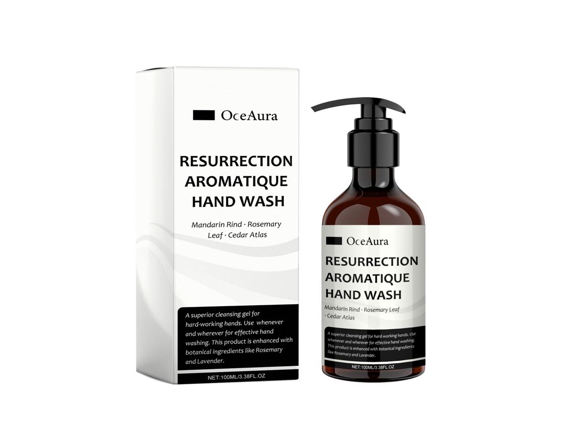 Desinfectante de manos aromático de lavanda, fórmula de limpieza profunda y suave, 100 ml