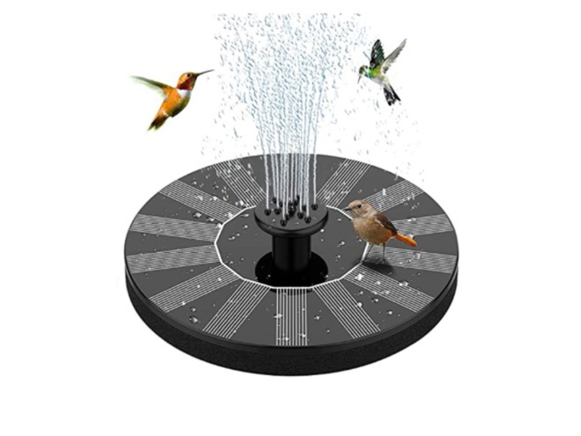 VVJIJILLY Bomba De Fonte Solar, Bomba Para Lago Com Bomba De Água Solar Flutuante Para Jardim, Lago, Bebedouro Para Pássaros E Aquário