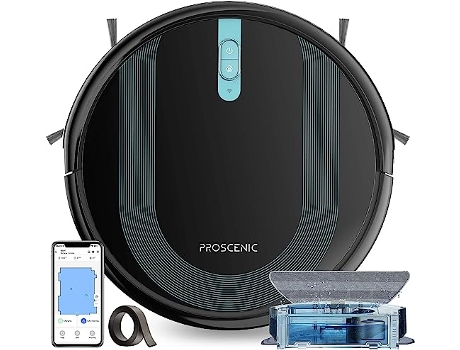 Aspirador Robot PROSCENIC 850T 28W 3000Pa 120Min