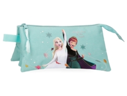 Estuche de poliéster Frozen Always Close Tothe Heart azul claro Disney