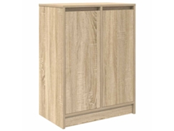 Maison Exclusive - Zapatero Roble Sonoma 57x34x76 Cm Madera De Ingeniería