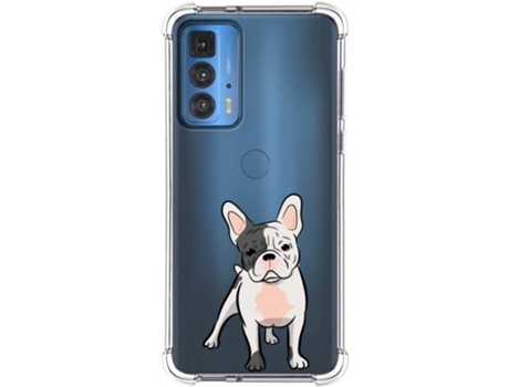 Carcasa Motorola Edge 20 Pro TUMUNDOSMARTPHONE Dibujos Antigolpes Perros 06 Multicolor