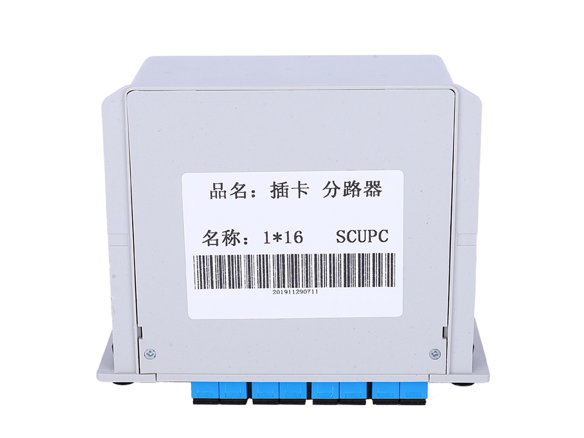Divisor De Fibra Óptica 1x16 Sc/upc Plc Módulo Monomodo 15x13x7cm 189g