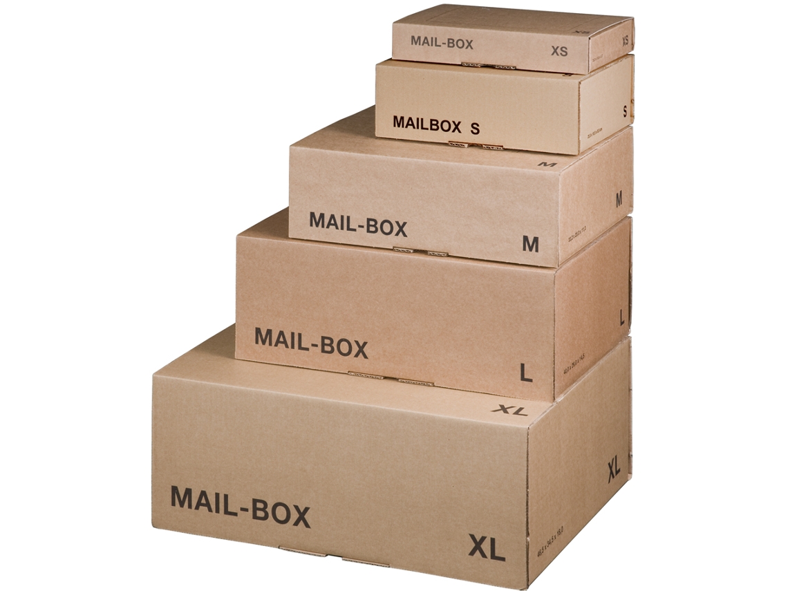 Caja de Envío de Pedidos SMARTBOXPRO Mail Box Tamaño: M Marrón