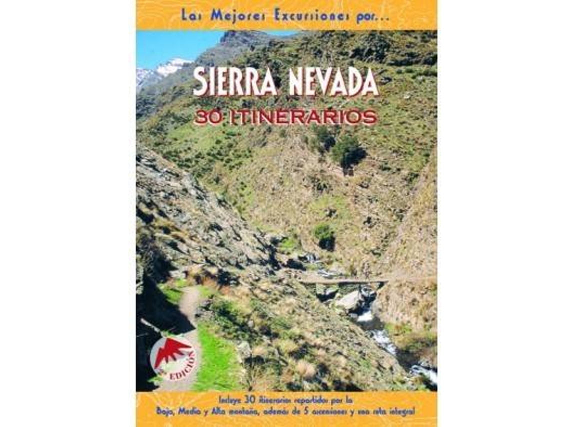 Libro Sierra Nevada30 Itinerarios de Carlos Fernández Calvo (Español)