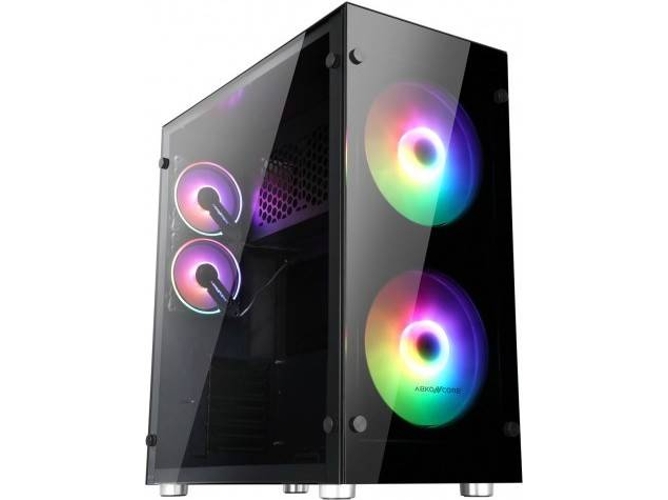 Caja PC ABCONKORE Ramsses 850 Sync (ATX Full Tower - Negro)