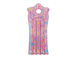 Colchón Hinchable Para Piscina De 130x60cm, Pvc Ecológico, A Prueba De Fugas, Flotador Infantil, Color Rosa.