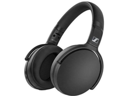 Auriculares Bluetooth SENNHEISER Hd 350 (On Ear - Micrófono - Negro)