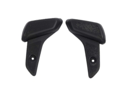 Accesorios Para Scooter Vespa Sprint Primavera 50 125 150: Reposapiés Traseros Para Pasajero En Plástico Abs.