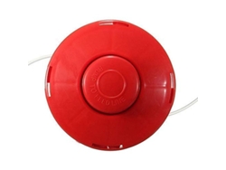 2026-27008-cabezal De Bump De Plástico 2 Filas Universal Para Cortacésped (m10*125) Rojo