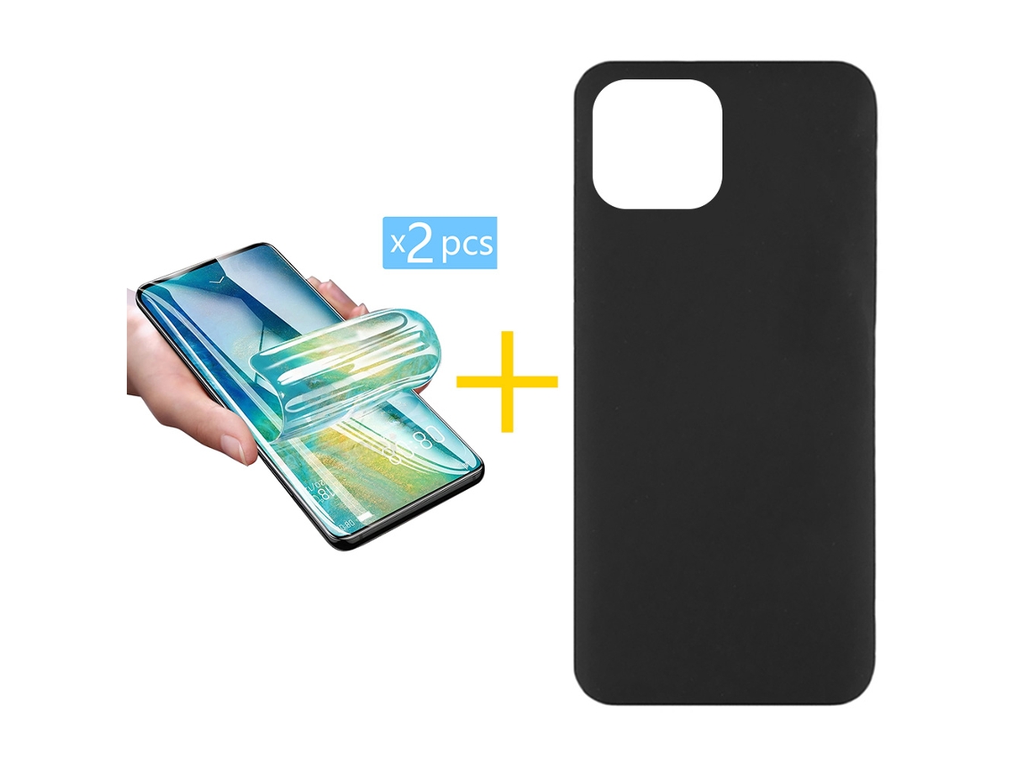 Conjunto de Protectores de Pantalla para iPhone 16 Pro Max GANDY Negro (2un)